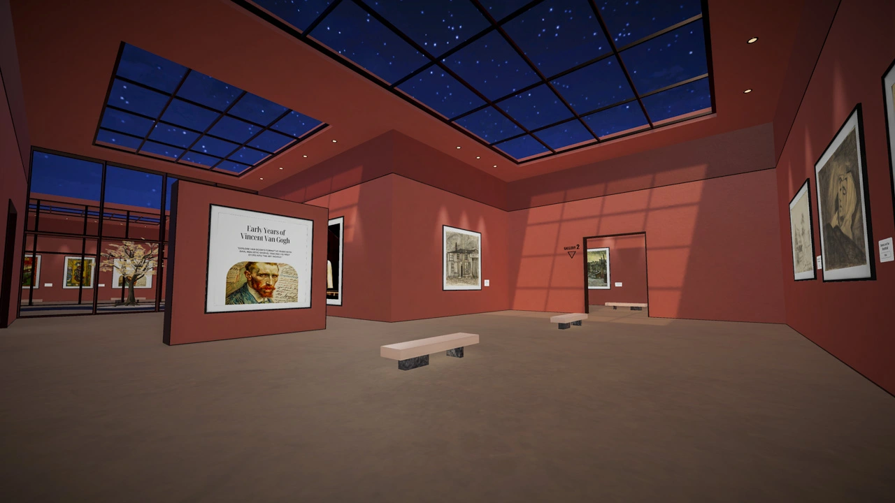 Studio La Gazelle Virtual Environment Space for Goodhubs named Oppidan Gallery